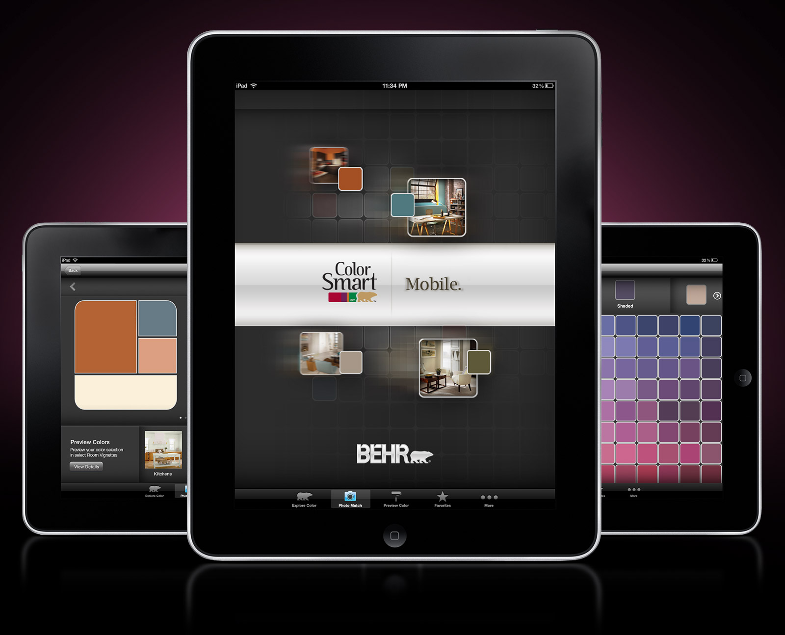 Behr Colorsmat Mobile Application