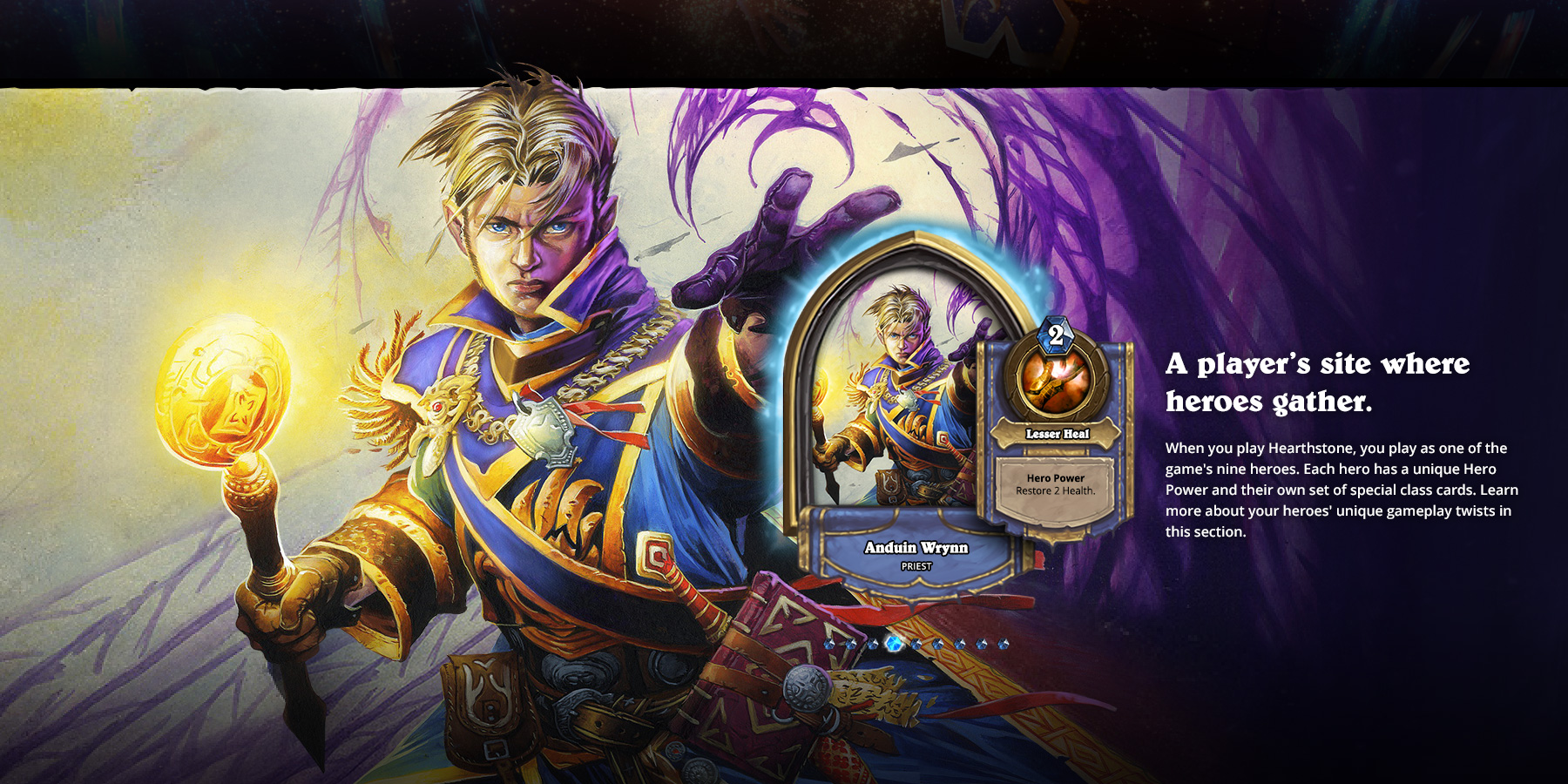 Blizzard - Hearthstone - New Player Portal