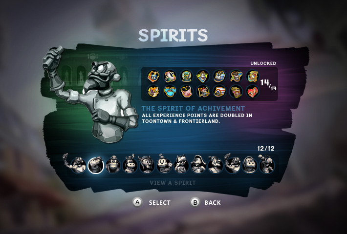 Epic Mickey 2: The Power of Two Game UI