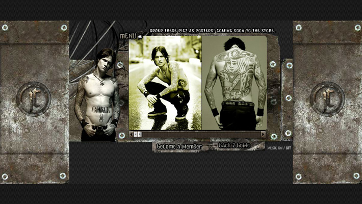 Josh Todd Microsite