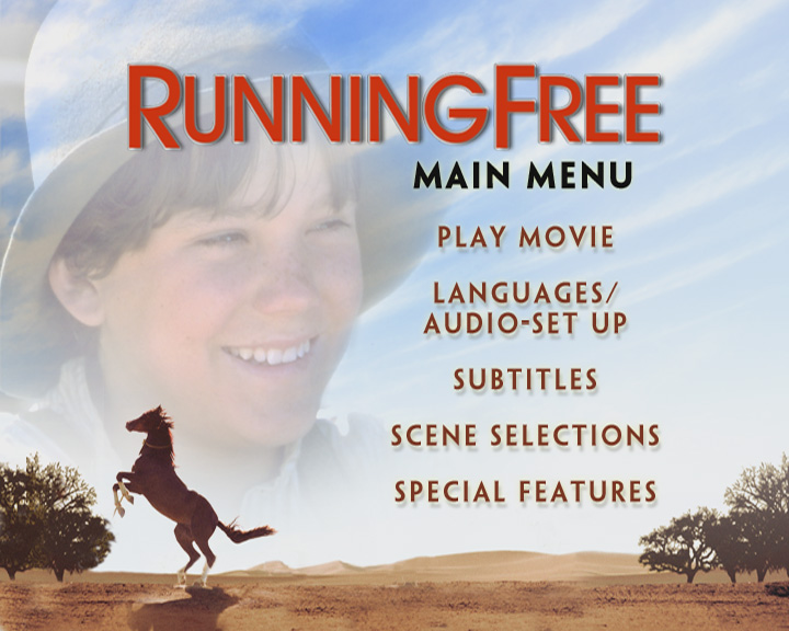 Sony - Running Free - DVD Interface