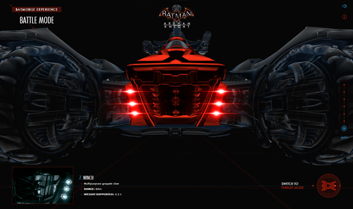 Batman: Arkham Knight Batmobile Experience